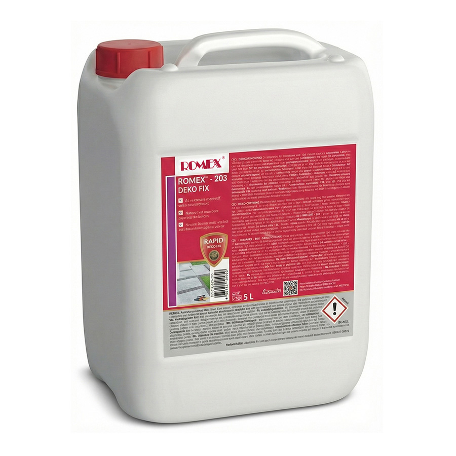 Romex 203 Deko FIX, Dekorstenslim 5 liter